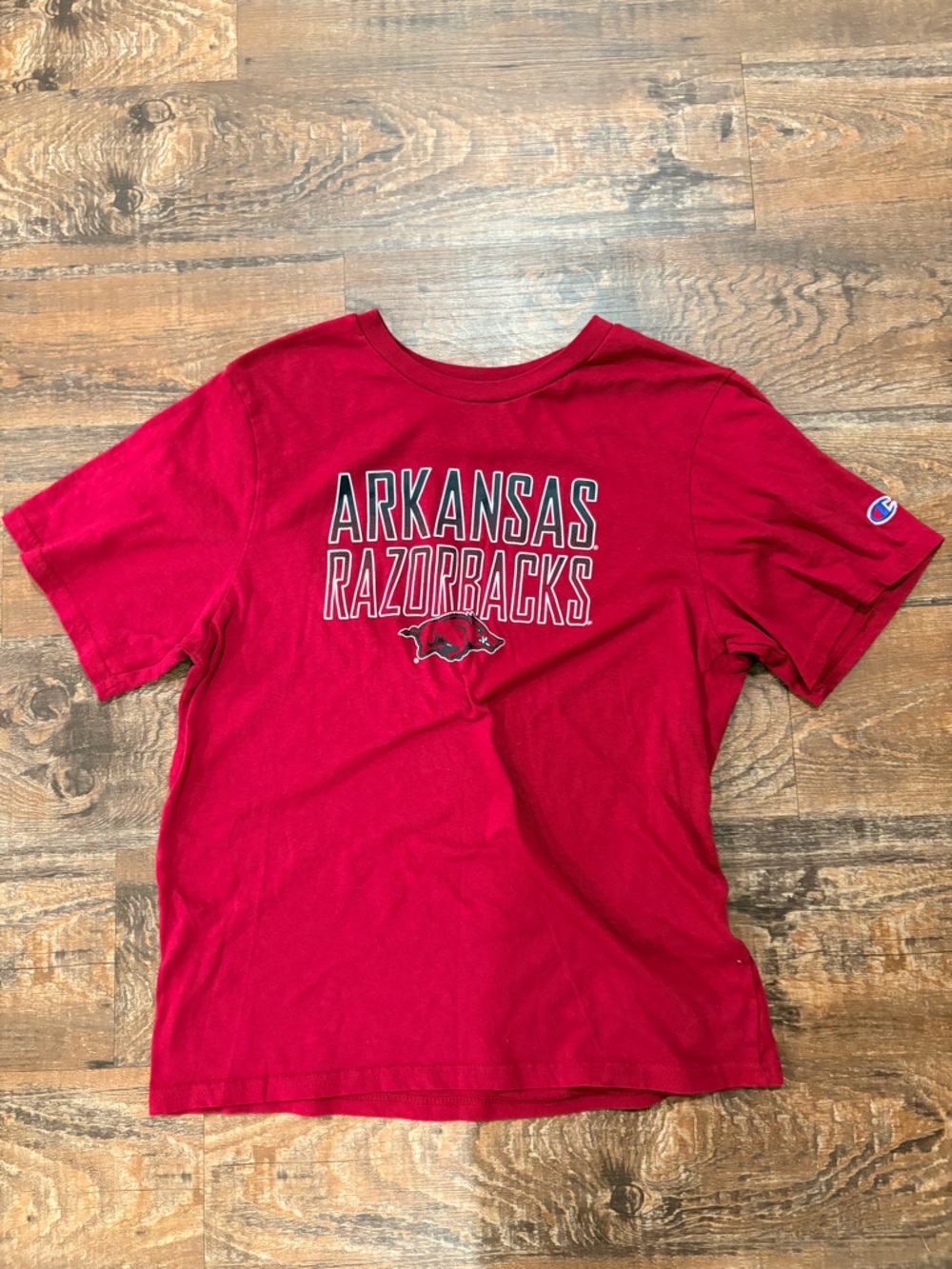 Champion Red Arkansas Razorbacks Graphic Tee - Kids